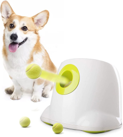 Dog launcher dog server interactive toy tennis ball throwing machine automatic throwing machine pet toy; dog gifts