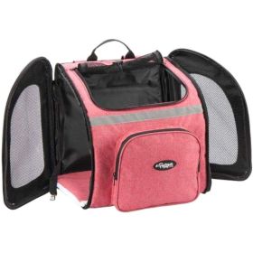 Petique Backpacker Pet Carrier Coral