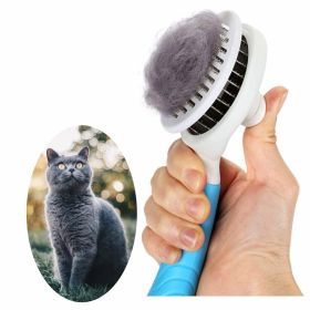 Cat Grooming Brush; Self Cleaning Slicker Brushes for Dogs Cats Pet Grooming Brush Tool Gently Removes Loose Undercoat; pet grooming