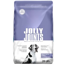 Jolly Joints Mobility Support Chicken Dry Dog Food for Adult Dogs;  Whole Grain;  11 lb. Bag