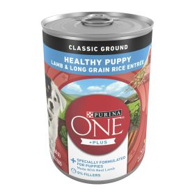 Purina ONE +Plus Lamb & Long Grain Rice Wet Puppy Dog Food 13 oz Can