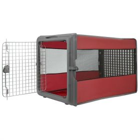 Travel Pop-up Crate for Dogs, Collapsible, Pop-up & Light-Weight Dog Cage