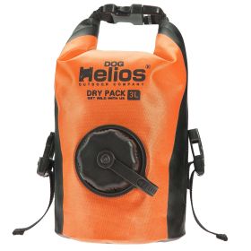 Dog Helios 'Grazer' Waterproof Outdoor Travel Dry Food Dispenser Bag - Orange