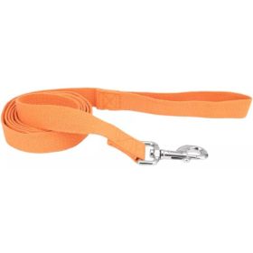 Coastal Pet New Earth Soy Dog Lead Pumpkin Orange - 6 feet x 1"W