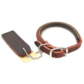 Circle T Latigo Leather Round Collar - 10" Long x 3/8" Wide