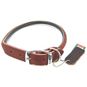Circle T Latigo Leather Round Collar - 22" Long x 1" Wide