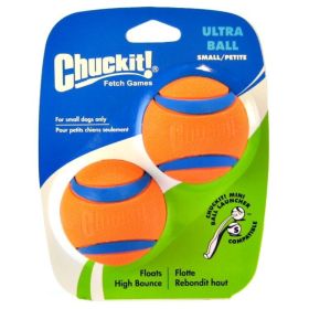 Chuckit Ultra Balls - Small - 2 Count - (2" Diameter)