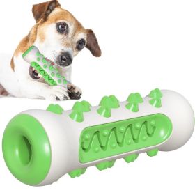Dog Molar Toothbrush Toys Chew Cleaning Teeth Safe Puppy Dental Care Soft Pet Cleaning Toy Supplies (Color: Upgrade Green)